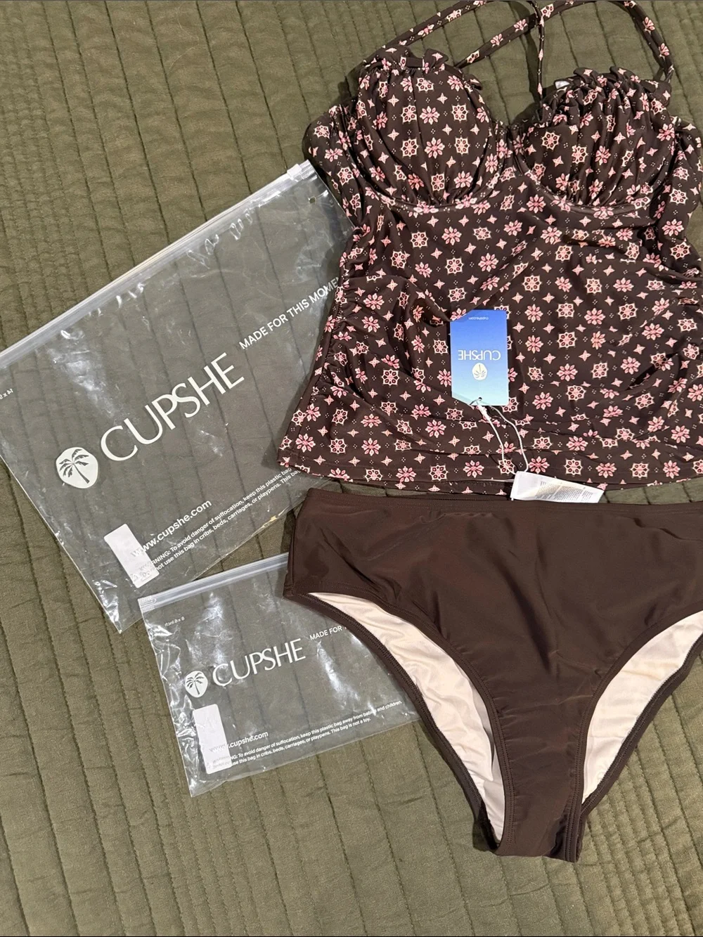 Cupshe flattering brown